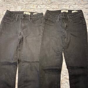 Bundle of 2- Jessica Simpson Sz 25 kiss me Super Skinny